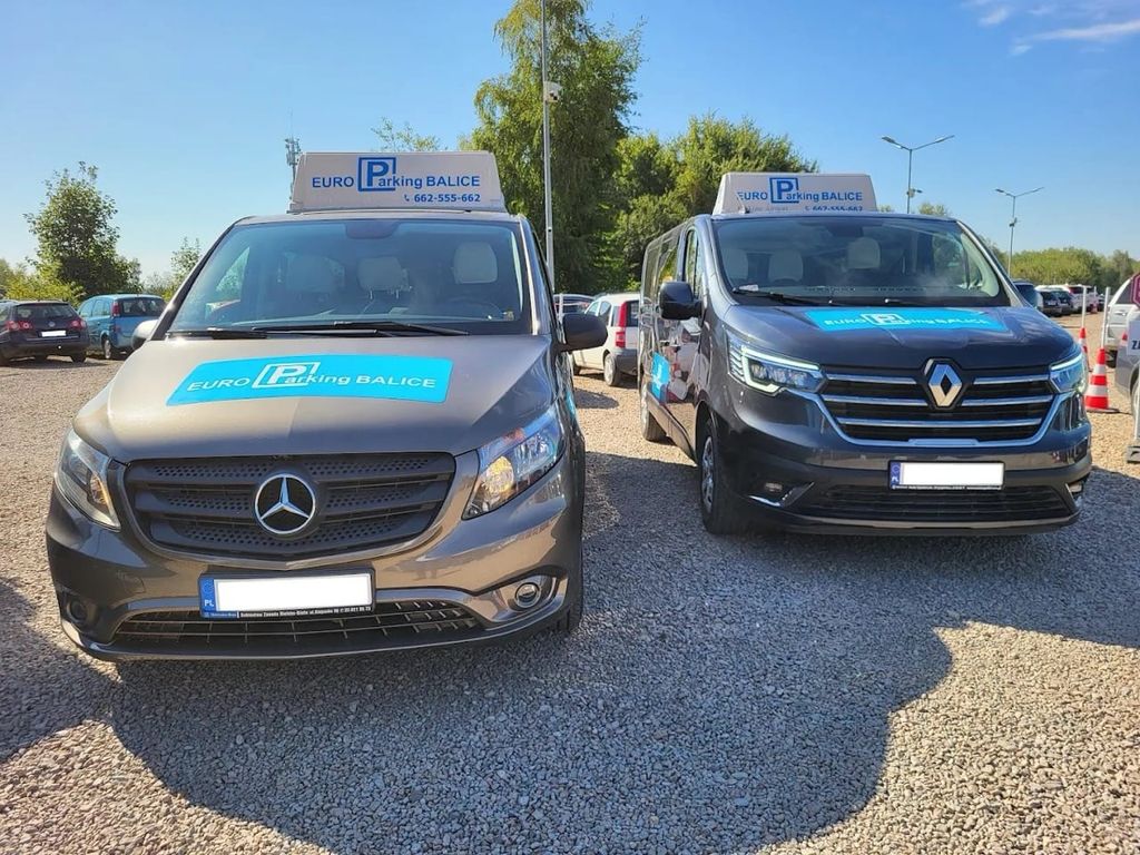 Parking Euro Parking Balice – widok z góry