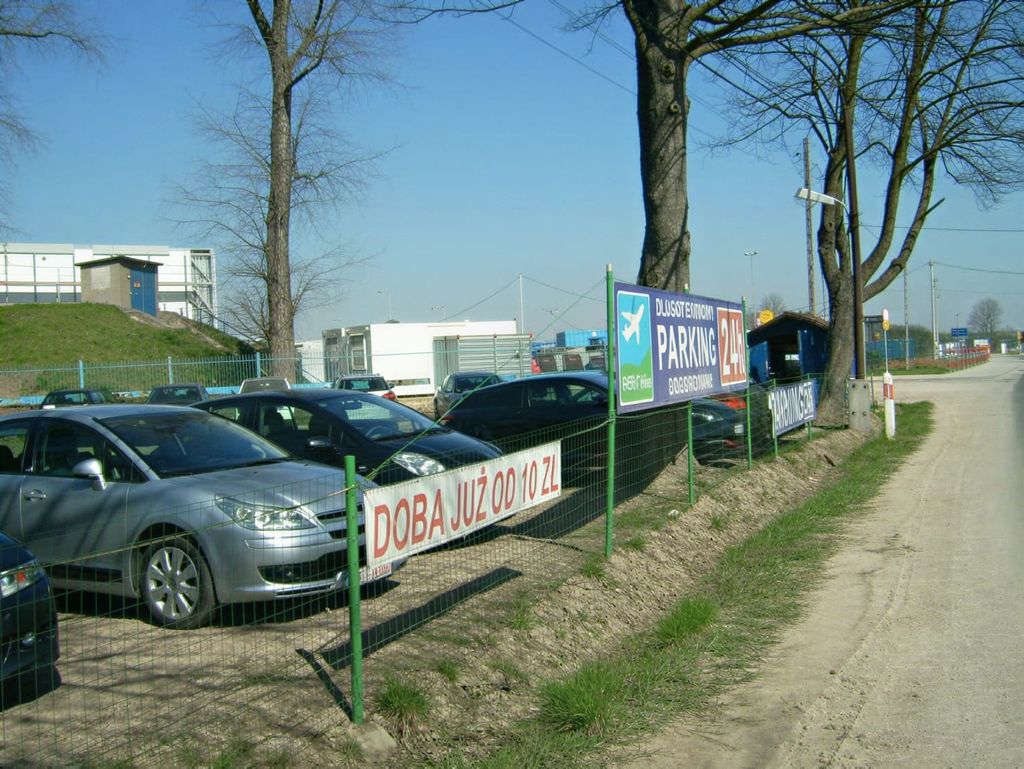 Parking Green Bis – widok parkingu