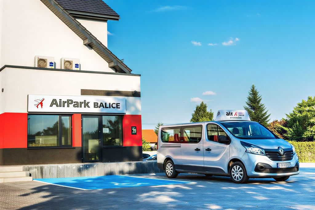 Parking AirPark Balice – plac parkingowy