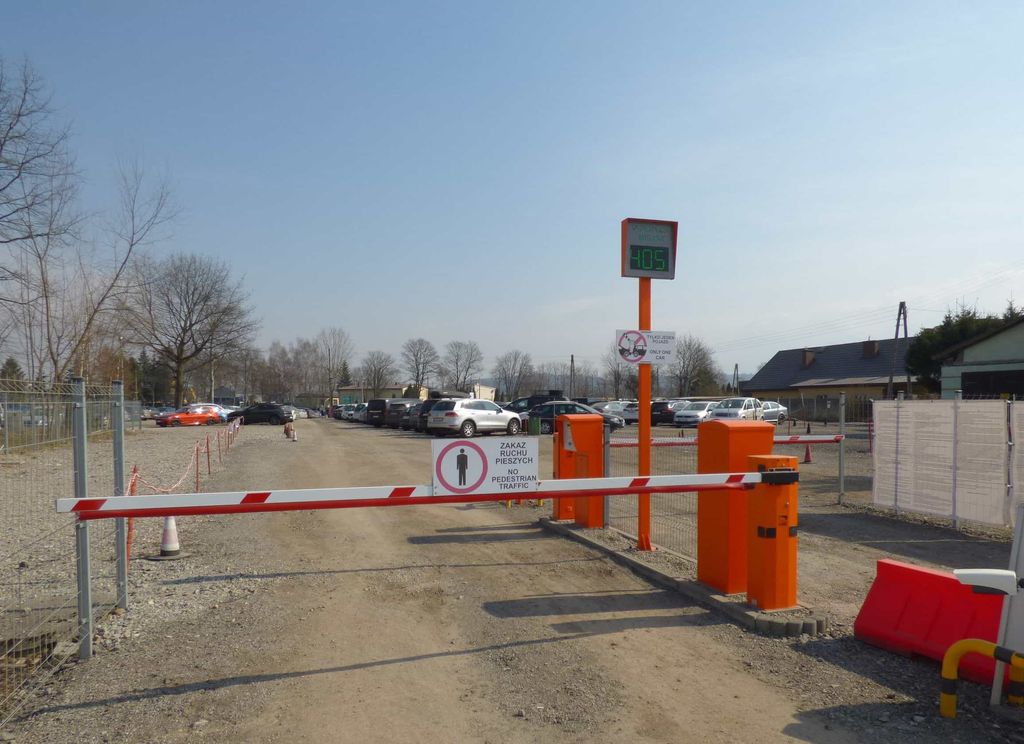 KRK Parking Lotnisko – widok ogólny