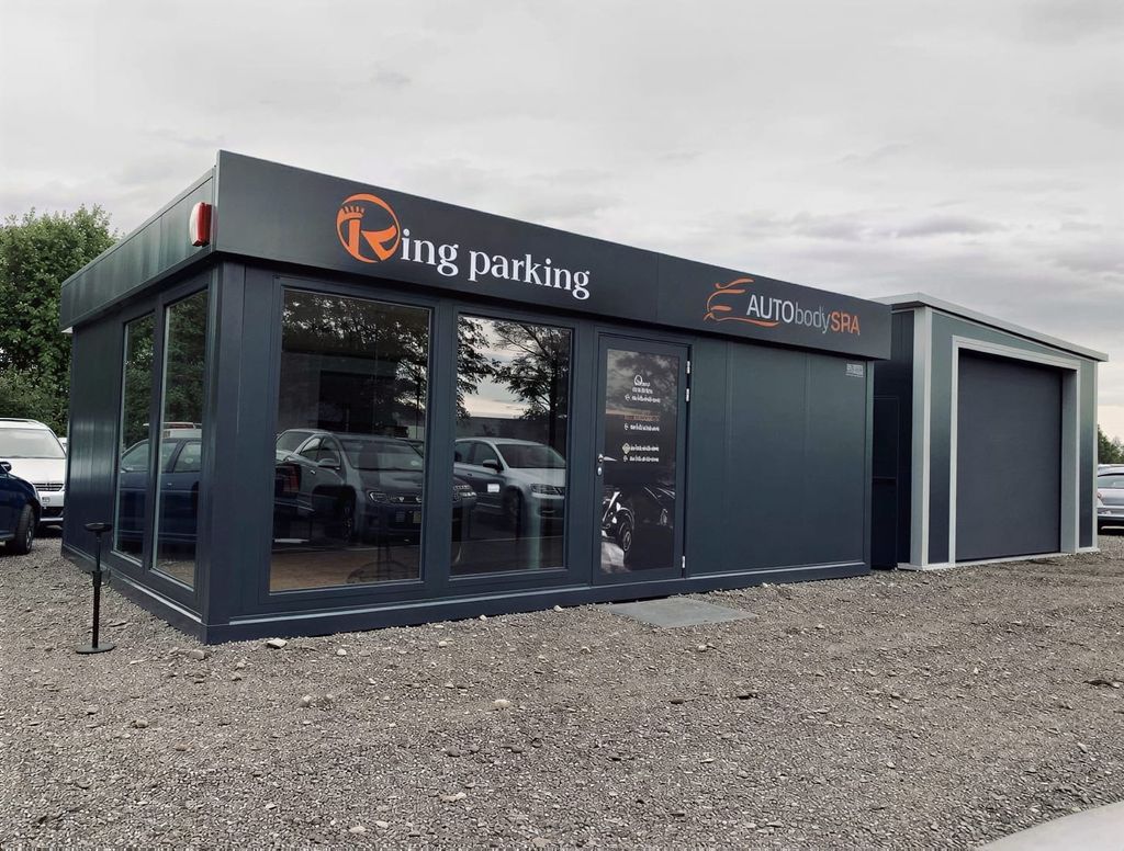 Parking KING Balice – wjazd