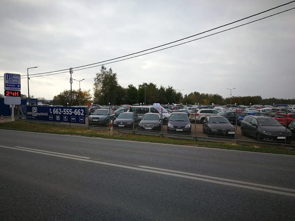 Parking Euro Parking Balice – usługi dodatkowe