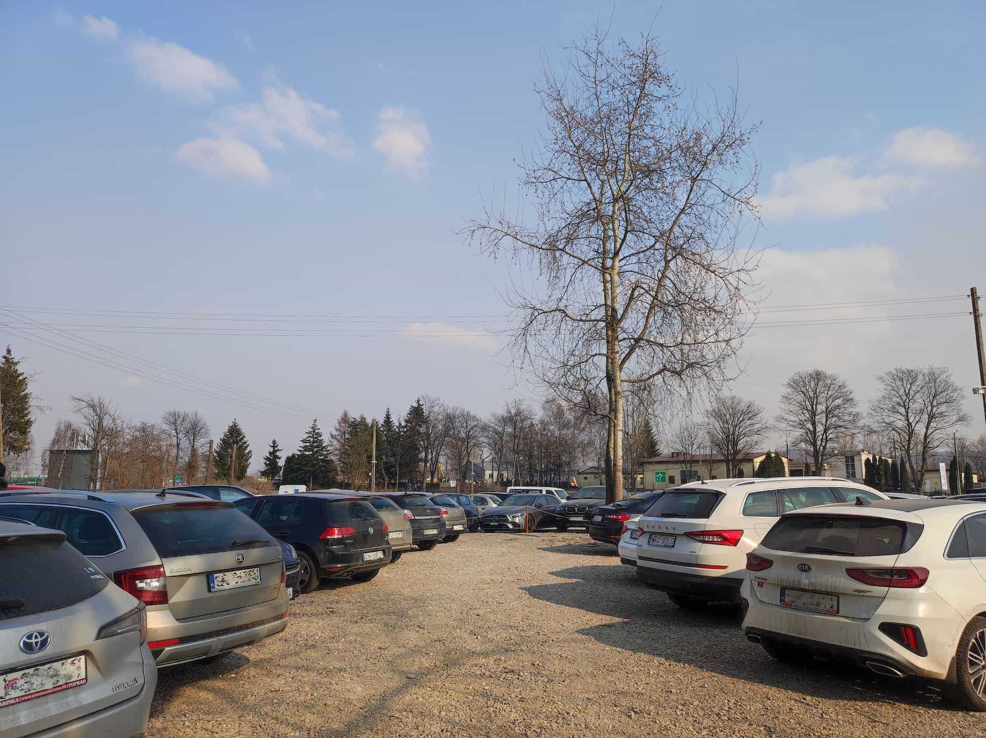 Krk Parking Lotnisko - zdjęcie parkingu