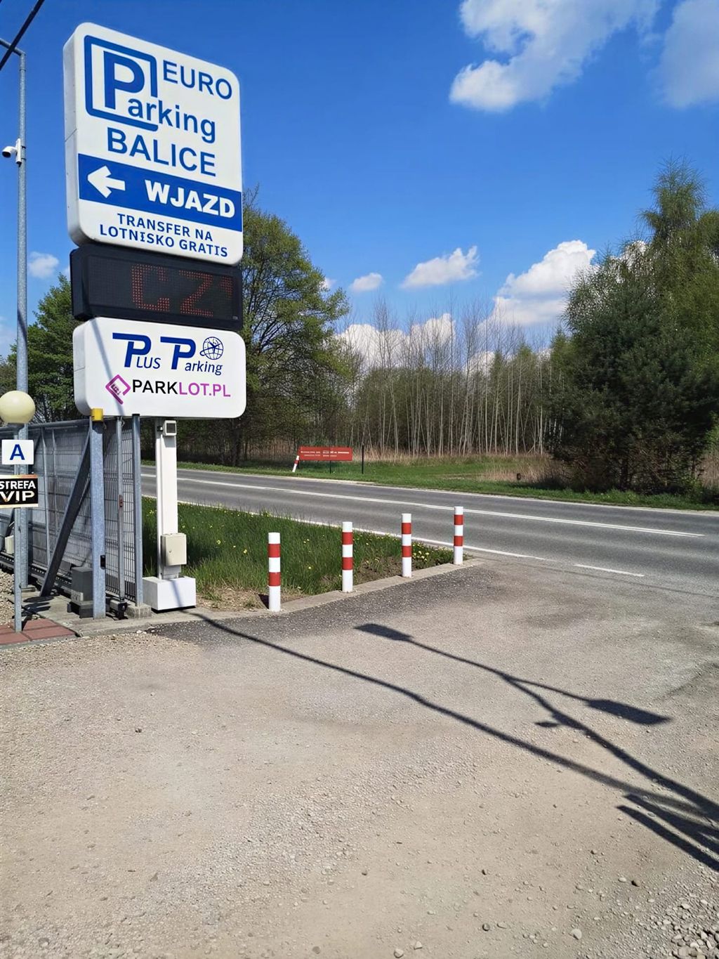 Parking Euro Parking Balice – wnętrze
