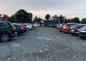 Zdjęcie parkingu Kraków KING przy lotnisku