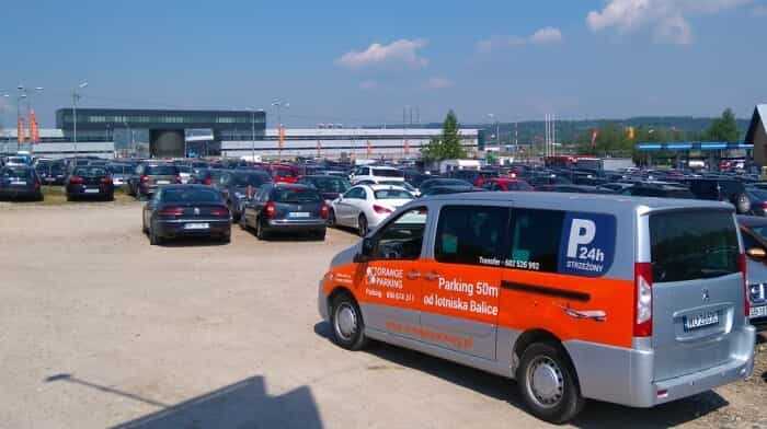 Orange Parking - zdjęcie parkingu